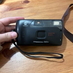 Minolta Freedom 50N Black Film Camera